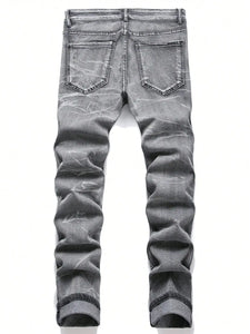 Men‘s Stretchy Denim Jeans Streetwear