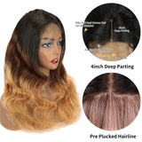 Highlight Body Wave  Lace Front Human