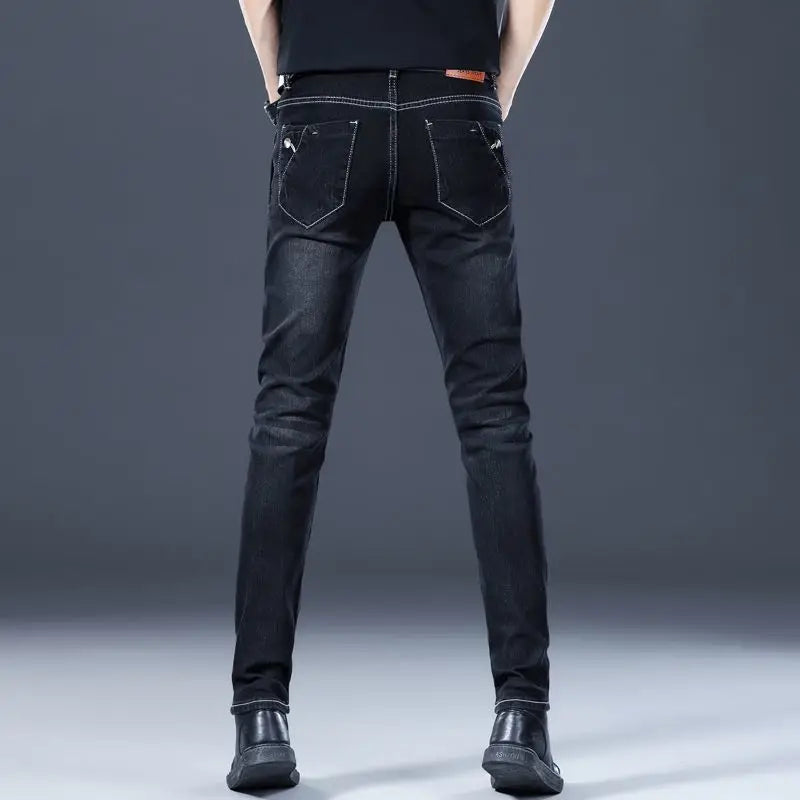 Stylish Black Luxury Men's Korean Streetwear