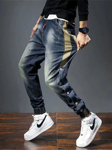 Mens Jeans Harem Pants Fashion