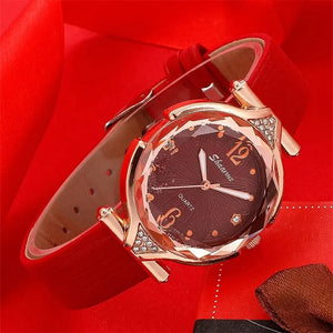 New 5pcs Set Watches Women