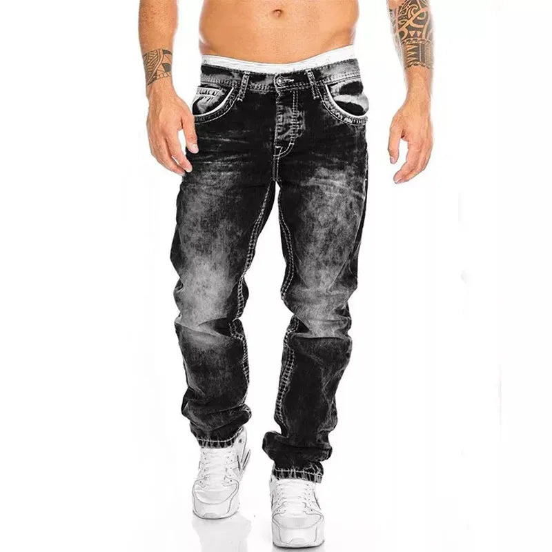 Mens Jeans Brands Straight Stretch Slim