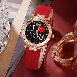 5pcs Set Women Watches Luxury Female