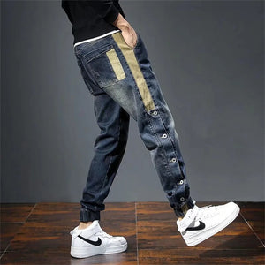 Mens Jeans Harem Pants Fashion