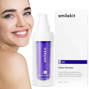 V34 30ml SMILEKIT Purple Whitening