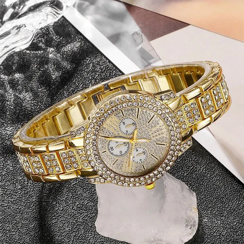 Women's Quartz Watch Gold Luxury