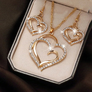 3 Pcs Set Heart Shaped