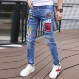 Men Jeans Fashion Street Hip-Hop