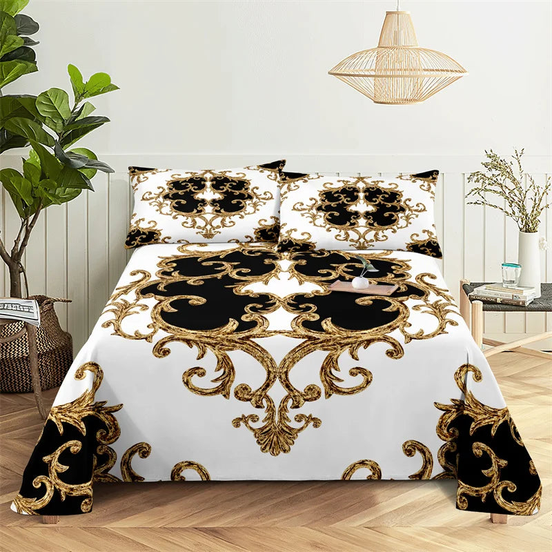 Beautiful Flowers Pattern Bedding Sheet