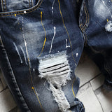 Graffiti Ripped Men's jean