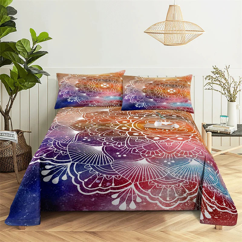 Beautiful Flowers Pattern Bedding Sheet